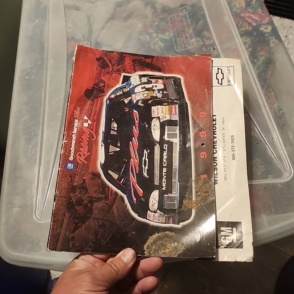 1999 Dale Earnhardt  Calendar
